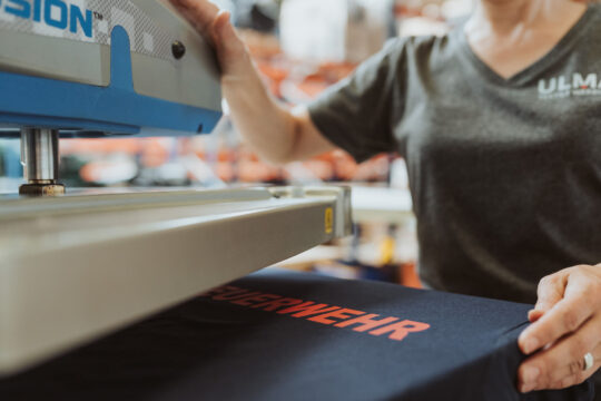 Ulma Textile Werbung